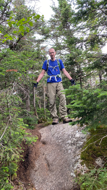 Hiking Hough Peak, Dix Range, Adirondacks