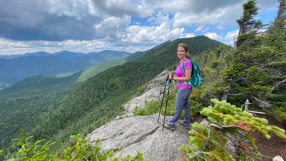 Lookout while Hiking Hough Peak, Dix Range, Adirondacks