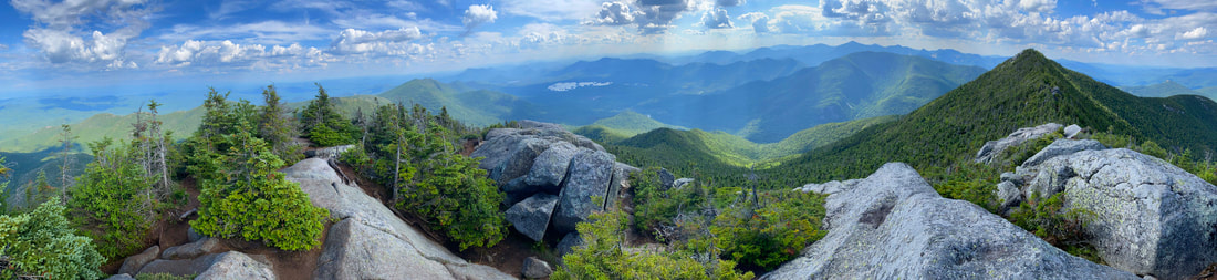 Panoramic view of Dix from the Beckhorn Adirondacks
